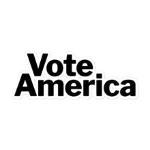 Load image into Gallery viewer, VoteAmerica Kiss-Cut Sticker
