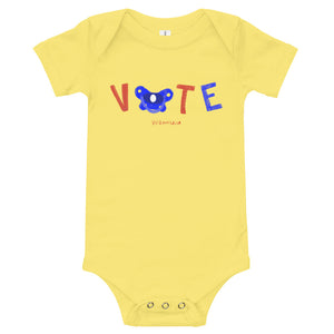 Vote Pacifier Onesie