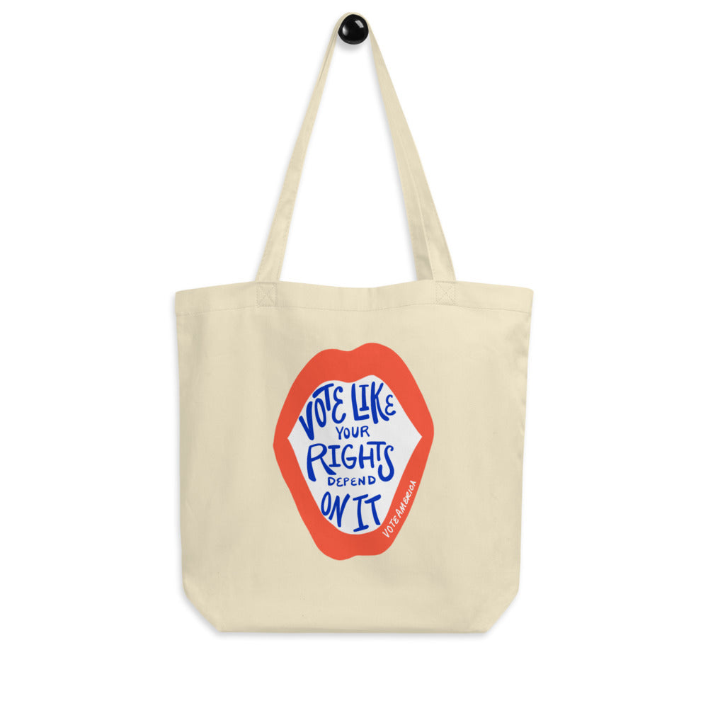 Vote like your rights depend on it - Tote Bag