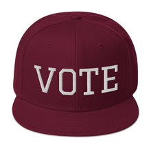 Load image into Gallery viewer, VOTE Snapback Hat
