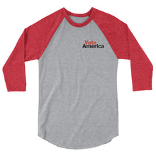 Load image into Gallery viewer, VoteAmerica Unisex 3/4 Sleeve Raglan Shirt
