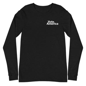 Voted Checkbox - Unisex Long Sleeve Tee