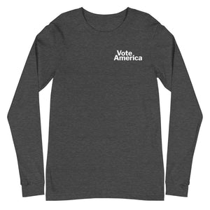 Voted Checkbox - Unisex Long Sleeve Tee