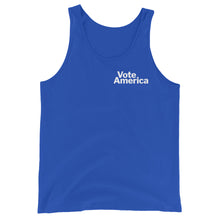 Load image into Gallery viewer, VoteAmerica Logo - Unisex Tank Top
