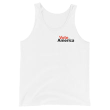 Load image into Gallery viewer, VoteAmerica Logo - Unisex Tank Top
