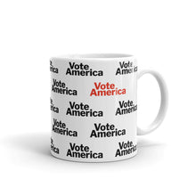 Load image into Gallery viewer, VoteAmerica Patterned Mug
